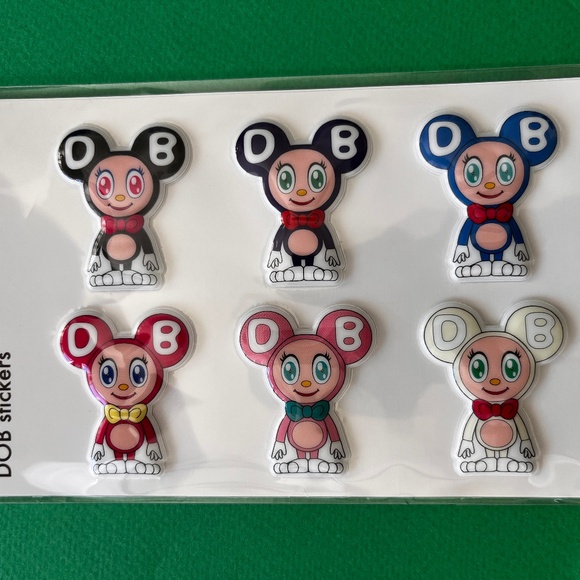 TAKASHI MURAKAMI 2023 Tonari no Zingaro Puffy Stickers - Murakami:Monsterized - Picture 1 of 2
